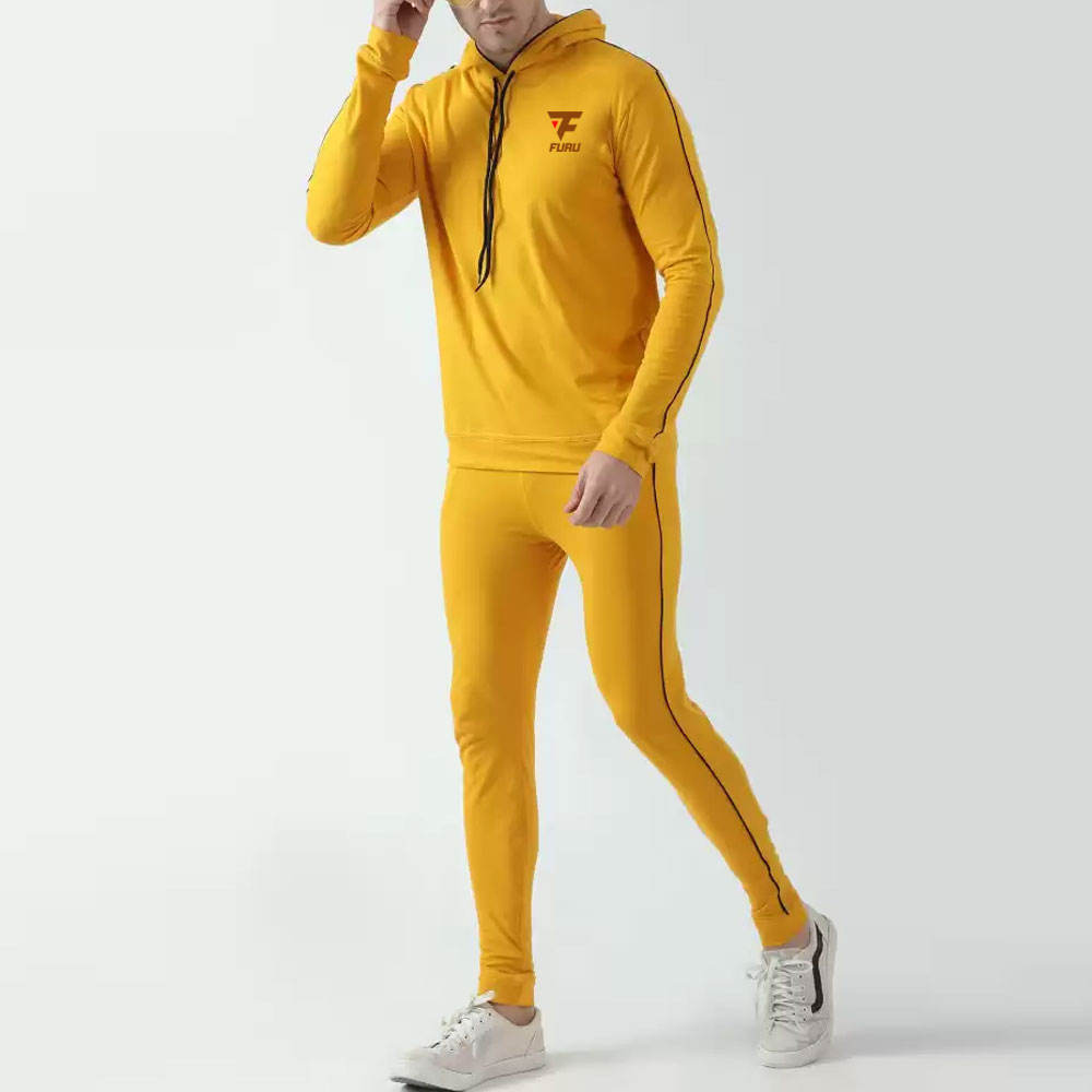 Good Quality OEM Custom Clothing Manufacturers Sports Slim fit Gym Tracksuit For Men